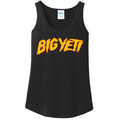 Big Yeti Fans Travis Funny Text Ladies Essential Tank