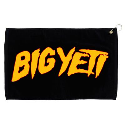 Big Yeti Fans Travis Funny Text Grommeted Golf Towel