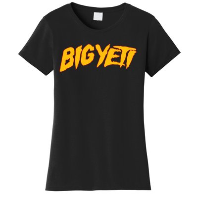 Big Yeti Fans Travis Funny Text Women's T-Shirt