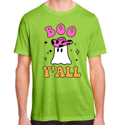 Boo Yall Ghost Halloween Adult ChromaSoft Performance T-Shirt