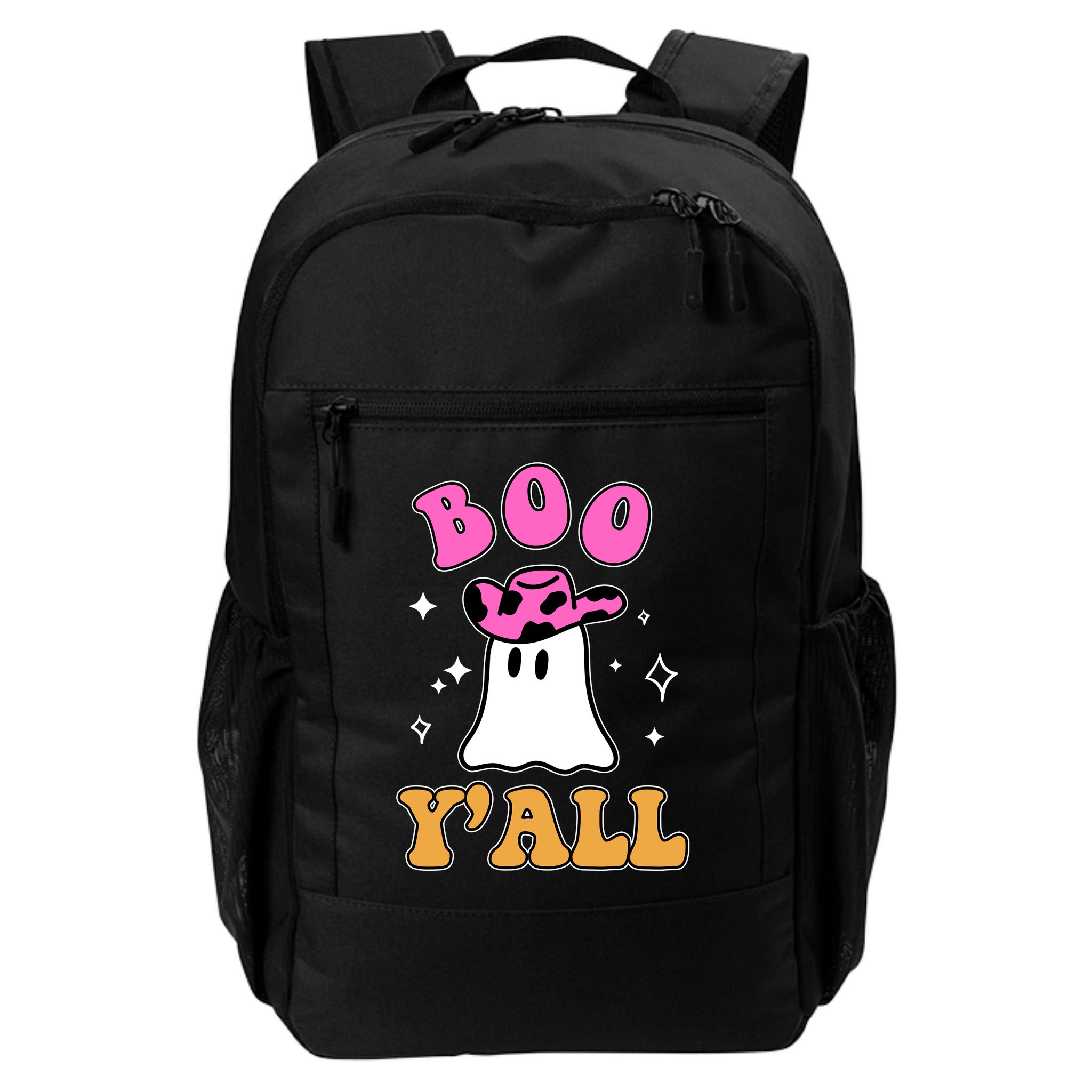 Boo Yall Ghost Halloween Backpack