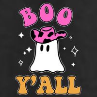 Boo Yall Ghost Halloween Adult Drive Performance Visor
