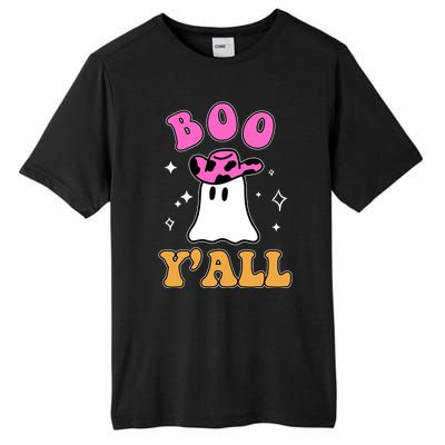 Boo Yall Ghost Halloween Tall Fusion ChromaSoft Performance T-Shirt