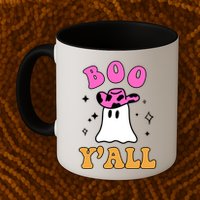 Boo Yall Ghost Halloween Mug