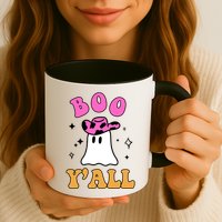 Boo Yall Ghost Halloween Mug