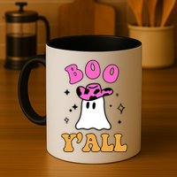 Boo Yall Ghost Halloween Mug