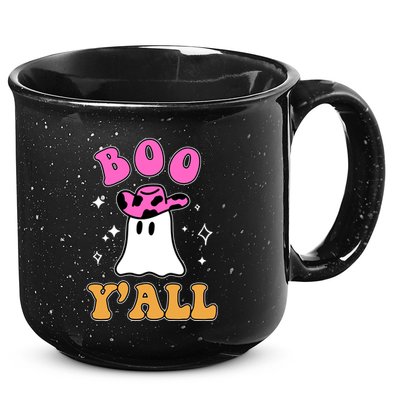 Boo Yall Ghost Halloween 15oz Campfire Ceramic Mug
