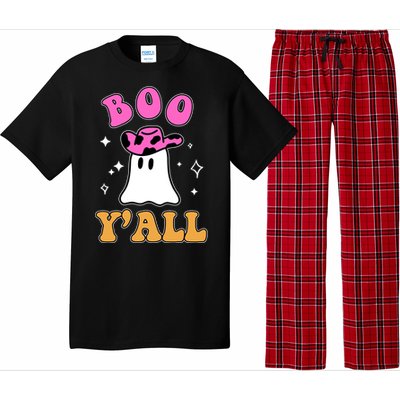 Boo Yall Ghost Halloween Pajama Set