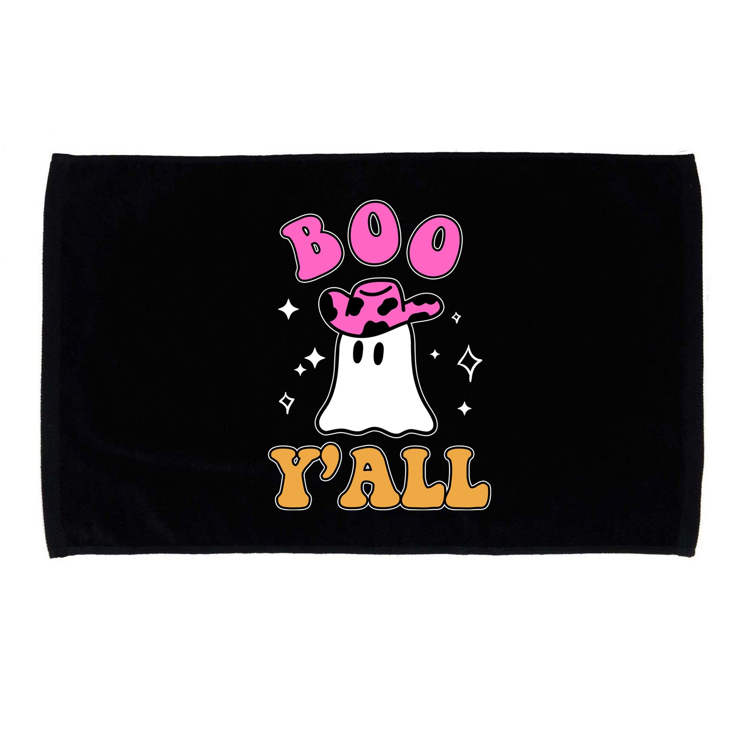 Boo Yall Ghost Halloween Microfiber Hand Towel