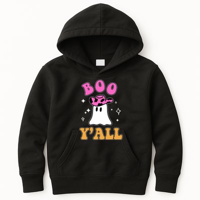Boo Yall Ghost Halloween Kids Hoodie