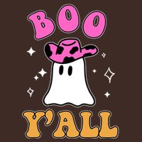 Boo Yall Ghost Halloween Cooling Performance Crew T-Shirt