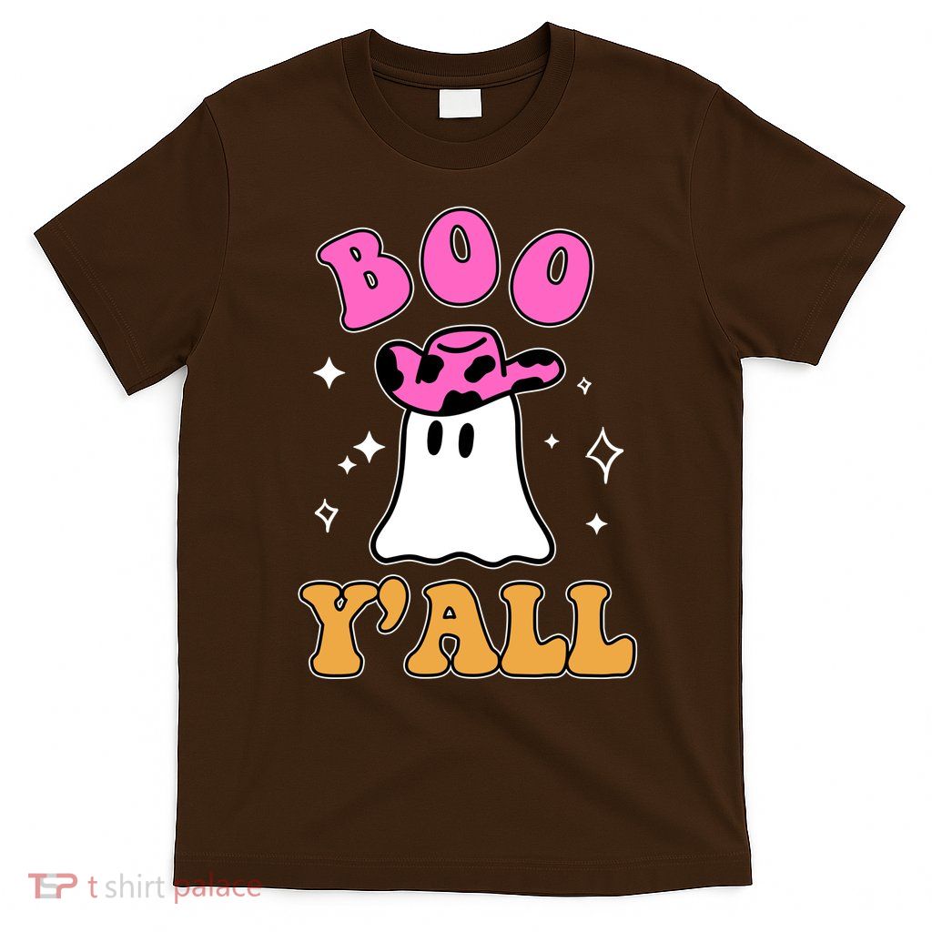 Boo Yall Ghost Halloween T-Shirt
