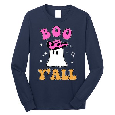 Boo Yall Ghost Halloween Long Sleeve Shirt