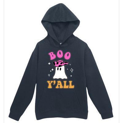 Boo Yall Ghost Halloween Urban Pullover Hoodie