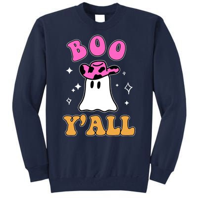 Boo Yall Ghost Halloween Tall Sweatshirt