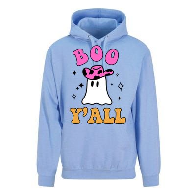 Boo Yall Ghost Halloween Unisex Surf Hoodie