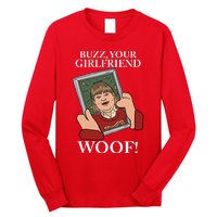 Buzz Your Girlfriend Woof Kevin Mccallister Christmas Movie Long Sleeve Shirt