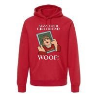 Buzz Your Girlfriend Woof Kevin Mccallister Christmas Movie Premium Hoodie