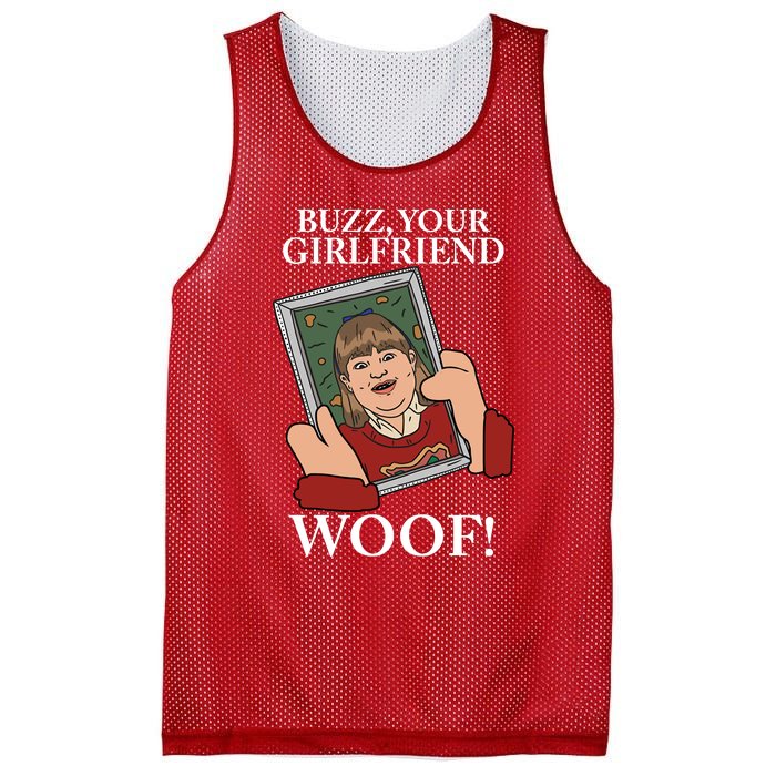 Buzz Your Girlfriend Woof Kevin Mccallister Christmas Movie Mesh Reversible Basketball Jersey Tank