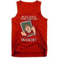 Buzz Your Girlfriend Woof Kevin Mccallister Christmas Movie Tank Top