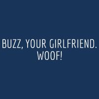 Buzz Your Girlfriend Woof Funny Christmas Sayings Hoodie