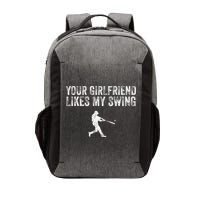 Baseball Your Girlfriend Likes My Swing Vector Backpack