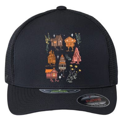 Baba Yaga Houses Flexfit Unipanel Trucker Cap