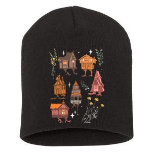 Baba Yaga Houses Short Acrylic Beanie