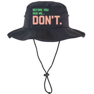 Before You Hug Me Don't Legacy Cool Fit Booney Bucket Hat