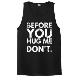 Before You Hug Me DonT Sarcastic St Patricks Day PosiCharge Competitor Tank