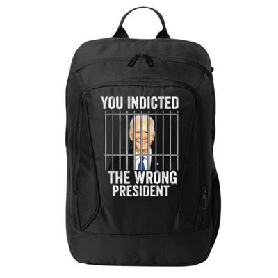 Biden You Indicted The Wrong President Funny City Backpack