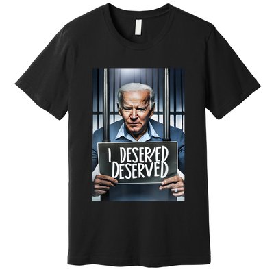 Biden You Indicted The Wrong President Premium T-Shirt