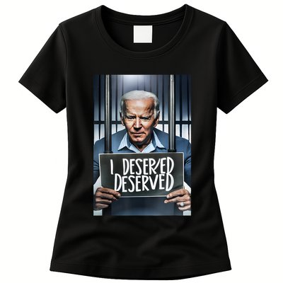 Biden You Indicted The Wrong President Womens T-Shirt