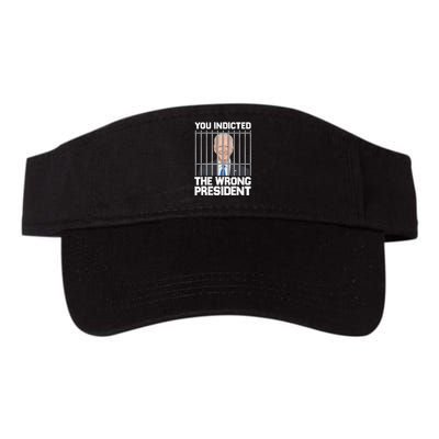 Biden You Indicted The Wrong President Valucap Bio-Washed Visor