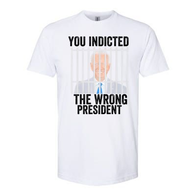 Biden You Indicted The Wrong President Softstyle® CVC T-Shirt