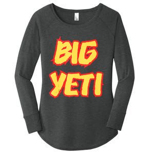 Big Yeti Is The Best Nickname You’Ve Ever Had Funny Kelce Women's Perfect Tri Tunic Long Sleeve Shirt