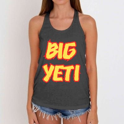 Big Yeti Is The Best Nickname You’Ve Ever Had Funny Kelce Women's Knotted Racerback Tank