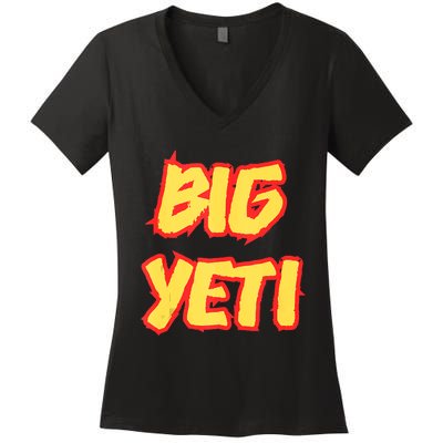 Big Yeti Is The Best Nickname You’Ve Ever Had Funny Kelce Women's V-Neck T-Shirt