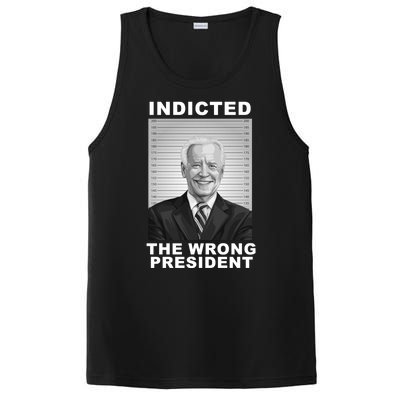 Biden You Indicted The Wrong President Funny Political PosiCharge Competitor Tank