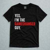 Baseball Yes IM The Gamechanger Guy Funny T-Shirt
