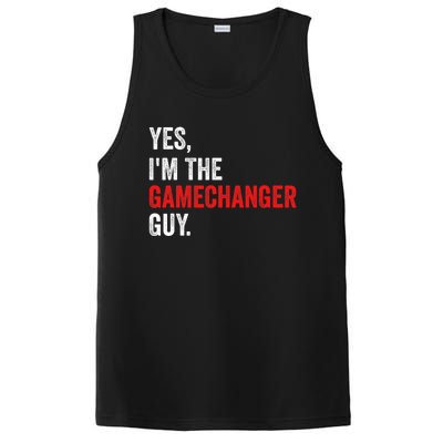 Baseball Yes IM The Gamechanger Guy Funny PosiCharge Competitor Tank