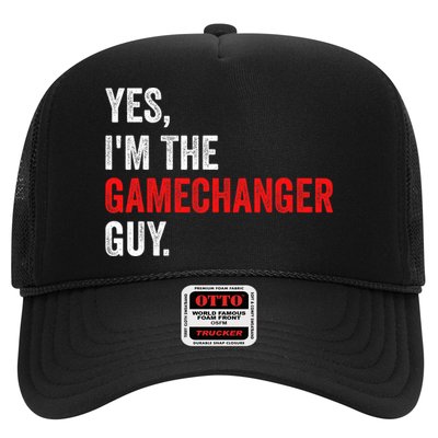 Baseball Yes IM The Gamechanger Guy Funny Hat