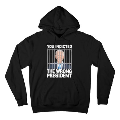 Biden You Indicted The Wrong President Hoodie