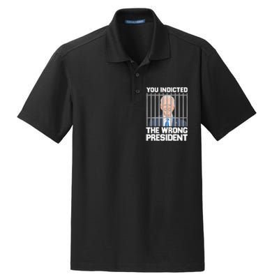 Biden You Indicted The Wrong President Dry Zone Grid Polo