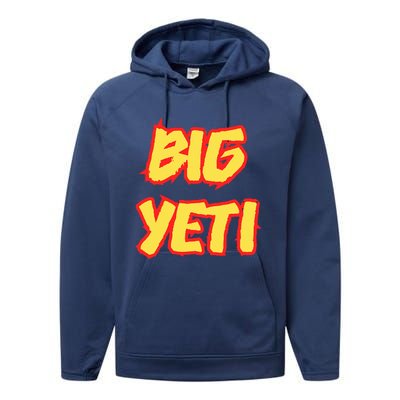 Big Ye.Ti Is The Best Nickname You’Ve Ever Had Funny K.Elce Performance Fleece Hoodie