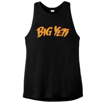 Big Yeti Kansas City Football Fan Ladies PosiCharge Tri-Blend Wicking Tank