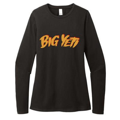 Big Yeti Kansas City Football Fan Womens CVC Long Sleeve Shirt