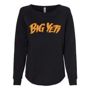 Big Yeti Kansas City Football Fan Womens California Wash Sweatshirt