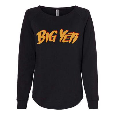 Big Yeti Kansas City Football Fan Womens California Wash Sweatshirt