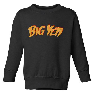 Big Yeti Kansas City Football Fan Toddler Sweatshirt